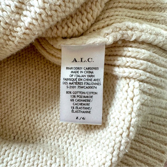 NEW!! ALC Cream Vincent Cardigan Sweater, L - Picture 16 of 17